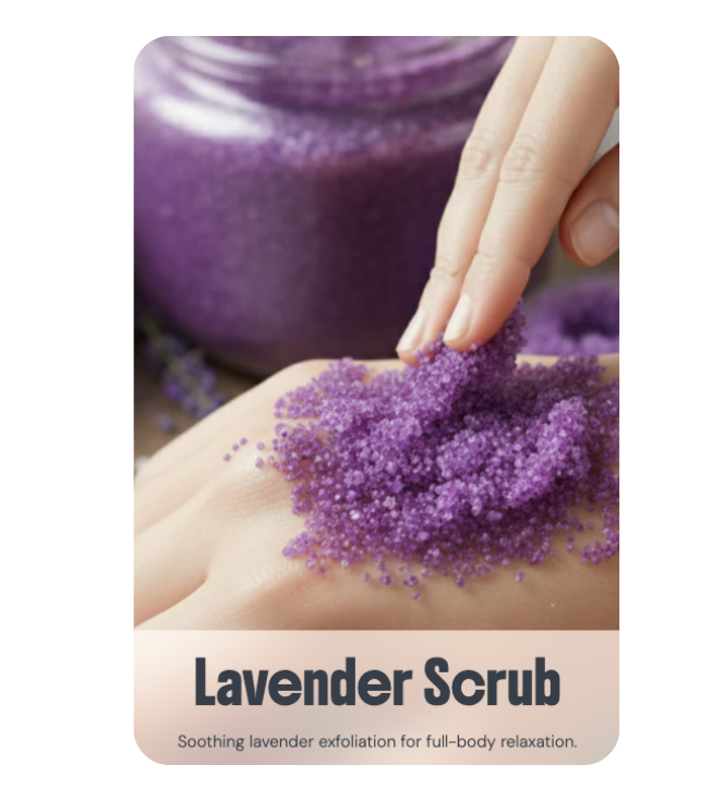 Lavender Scrub