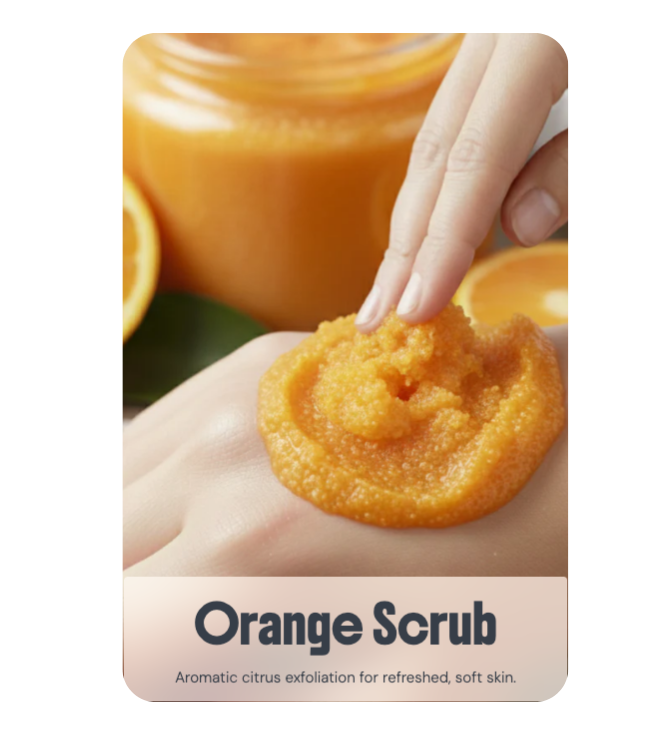 Orange Scrub